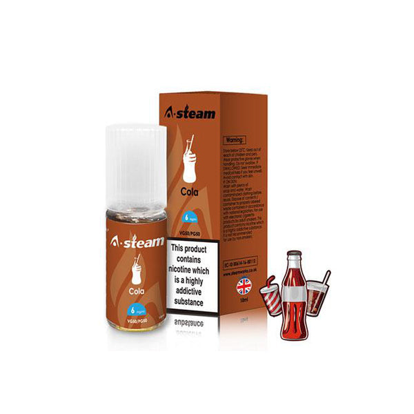 A-Steam Arômes Fruits 18MG 10ML (50VG/50PG)