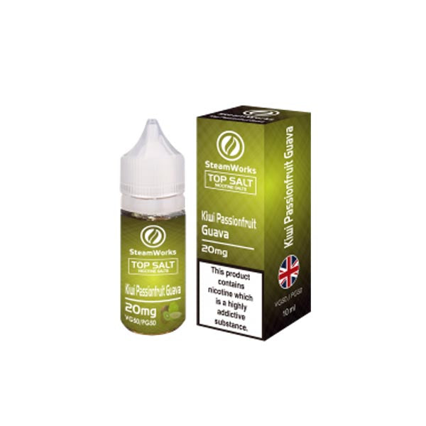 10mg Top Salt Saveur de Fruits Nic Salts par A-Steam 10ml (50VG/50PG)