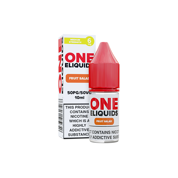6mg One E-Liquides Aromatisés Nic Shot 10ml (50VG/50PG)