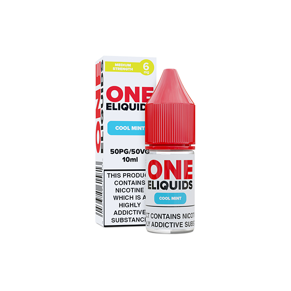 6mg One E-Liquides Aromatisés Nic Shot 10ml (50VG/50PG)