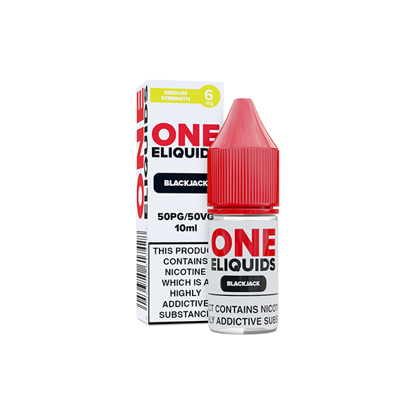 6mg One E-Liquides Aromatisés Nic Shot 10ml (50VG/50PG)