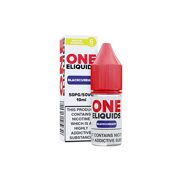 6mg One E-Liquides Aromatisés Nic Shot 10ml (50VG/50PG)