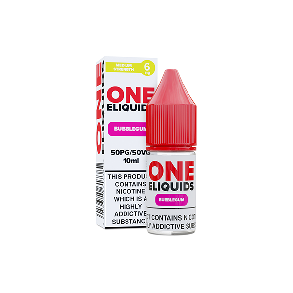 6mg One E-Liquides Aromatisés Nic Shot 10ml (50VG/50PG)