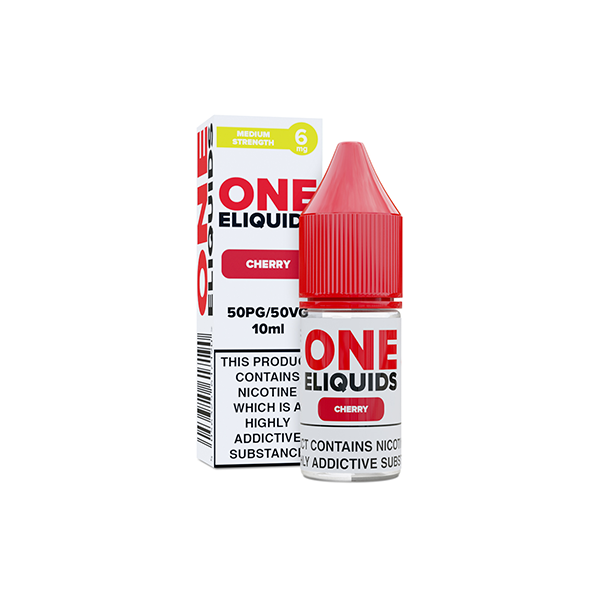 6mg One E-Liquides Aromatisés Nic Shot 10ml (50VG/50PG)