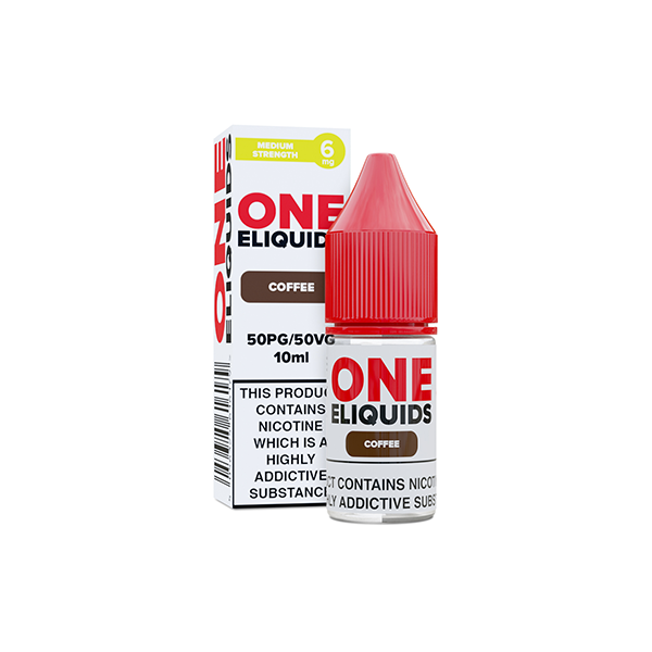 6mg One E-Liquides Aromatisés Nic Shot 10ml (50VG/50PG)