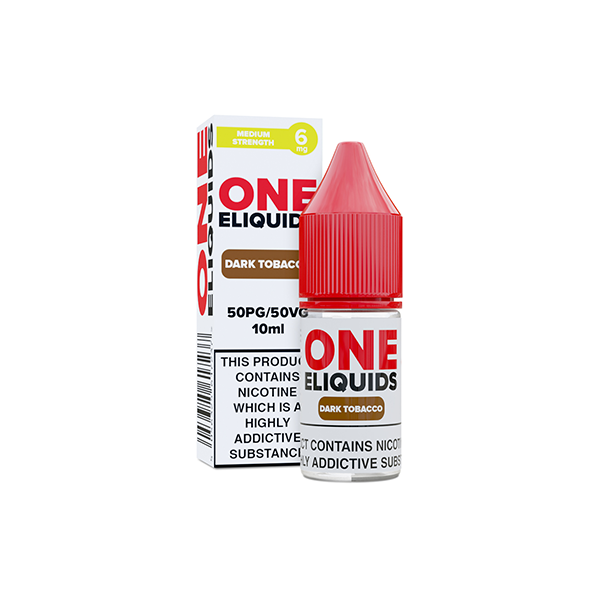 6mg One E-Liquides Aromatisés Nic Shot 10ml (50VG/50PG)