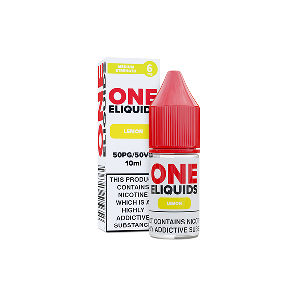 6mg One E-Liquides Aromatisés Nic Shot 10ml (50VG/50PG)