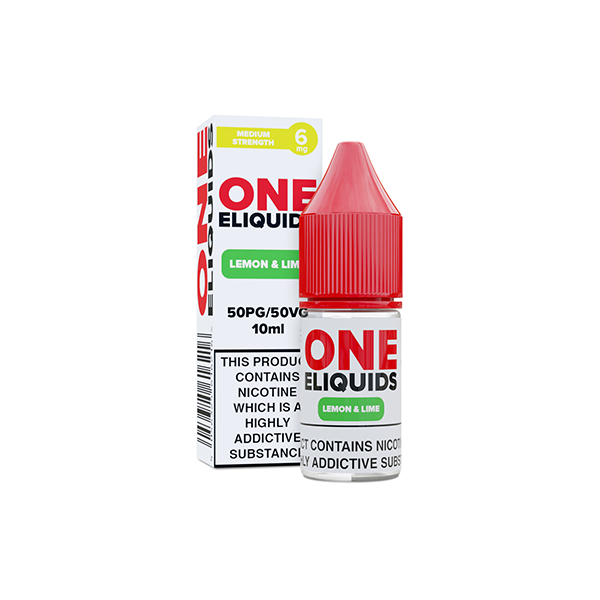 6mg One E-Liquides Aromatisés Nic Shot 10ml (50VG/50PG)