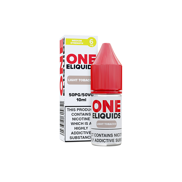 6mg One E-Liquides Aromatisés Nic Shot 10ml (50VG/50PG)