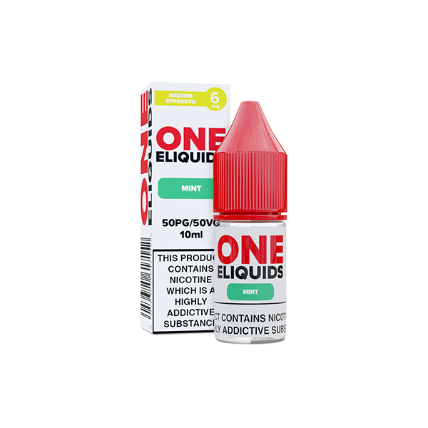 6mg One E-Liquides Aromatisés Nic Shot 10ml (50VG/50PG)