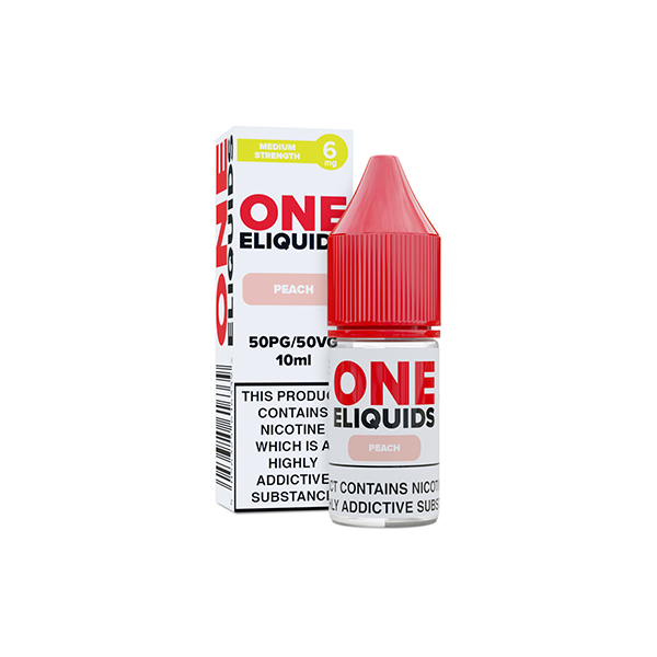 6mg One E-Liquides Aromatisés Nic Shot 10ml (50VG/50PG)