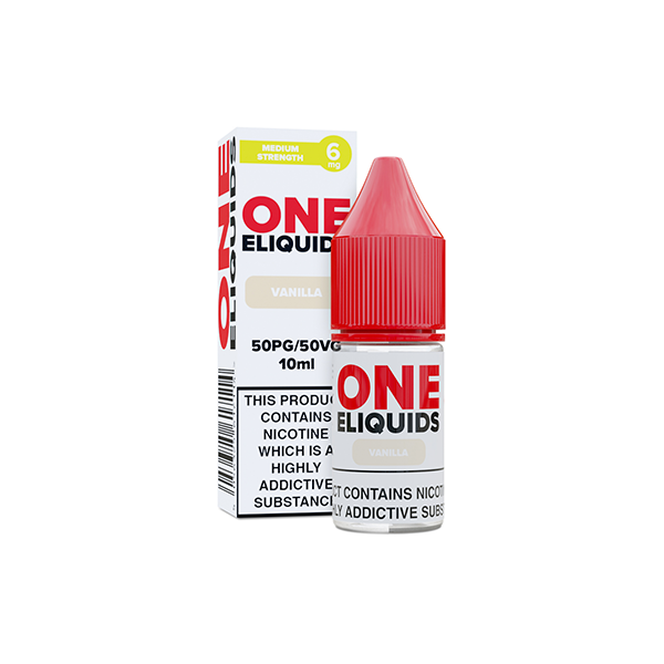 6mg One E-Liquides Aromatisés Nic Shot 10ml (50VG/50PG)