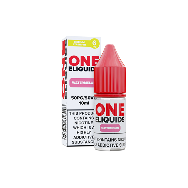 6mg One E-Liquides Aromatisés Nic Shot 10ml (50VG/50PG)
