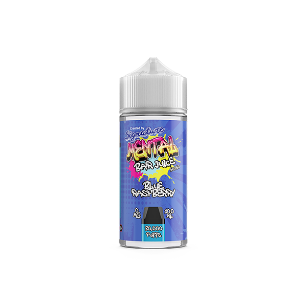 0mg Signature Mental Bar Jus 100ml Shortfill (50PG/50VG)