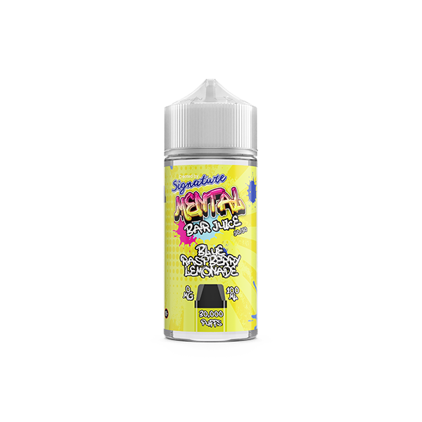 0mg Signature Mental Bar Jus 100ml Shortfill (50PG/50VG)