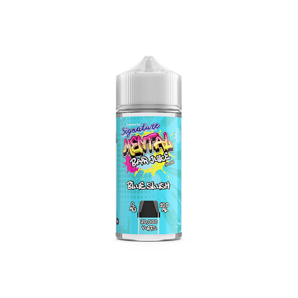 0mg Signature Mental Bar Jus 100ml Shortfill (50PG/50VG)