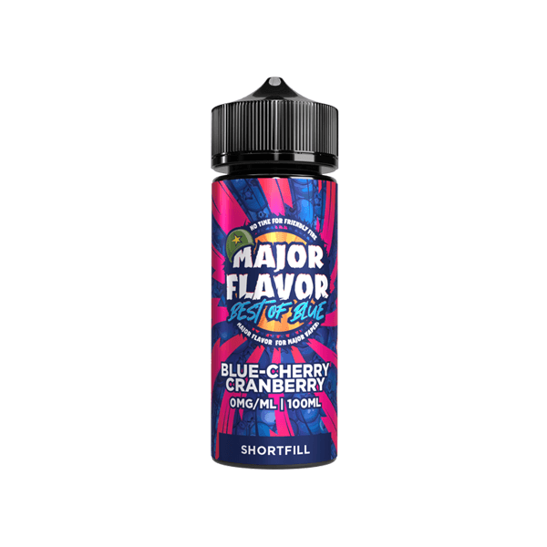 Major Flavour Best Of Blue 100ml Shortfill 0mg (70VG/30PG) - Online Vape Shop
