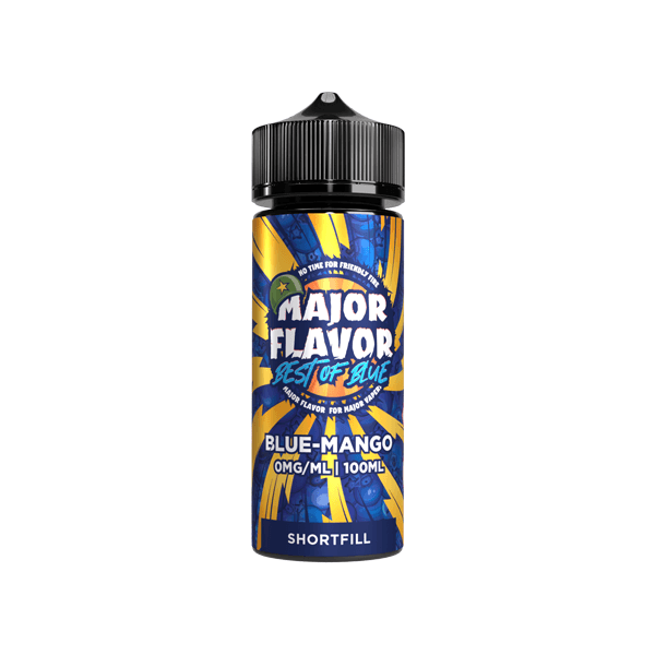 Major Flavour Best Of Blue 100ml Shortfill 0mg (70VG/30PG) - Online Vape Shop