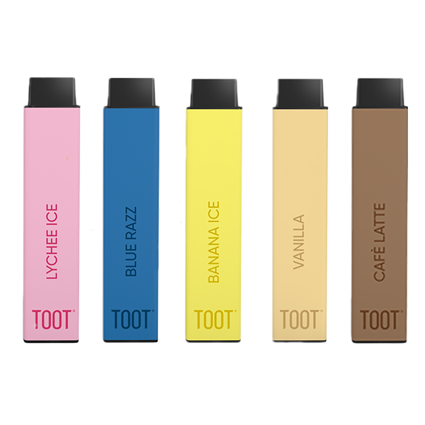 Dispositif jetable de vape de barre de TOOT de 20 mg 600 bouffées