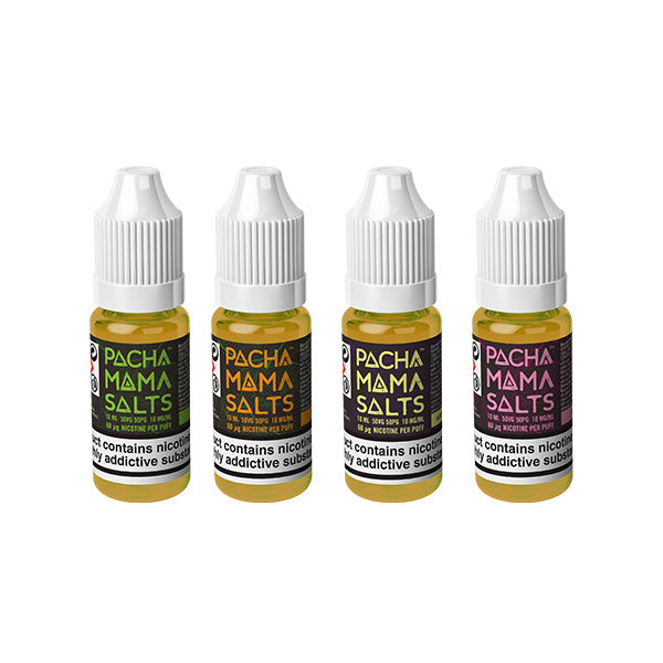 20 mg de sels de poussière de craie Pacha Mama de Charlie's 10 ml de sel de nicotine (50VG/50PG)
