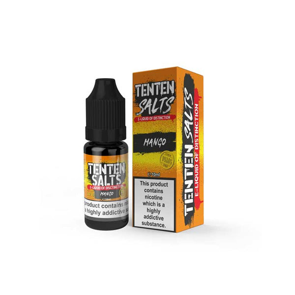 20 mg TenTen 10 ml de sels de nicotine (50VG/50PG)