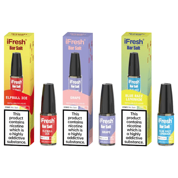 20mg iFresh 10ml Nic Salt (50VG/50PG) - Online Vape Shop