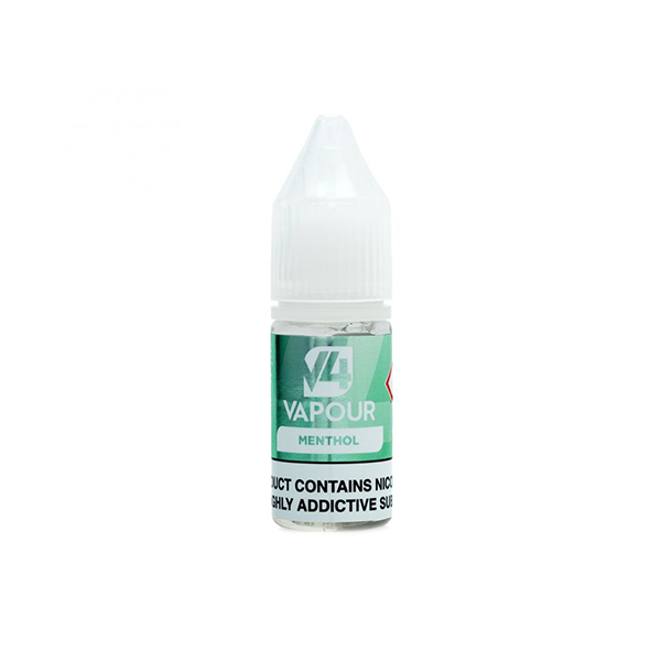 E-Liquide à base libre V4 Vapor 18 mg 10 ml (50VG/50PG)