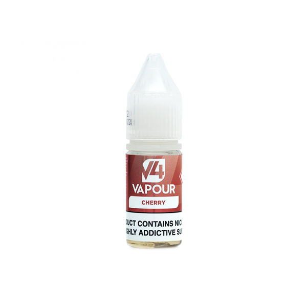 E-Liquide à base libre V4 Vapor 18 mg 10 ml (50VG/50PG)