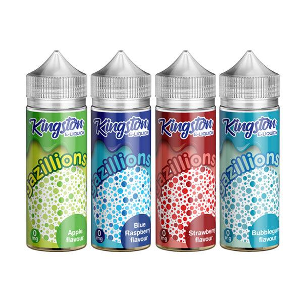 Kingston Gazillions 120ml Shortfill 0mg (70VG/30PG) - Online Vape Shop