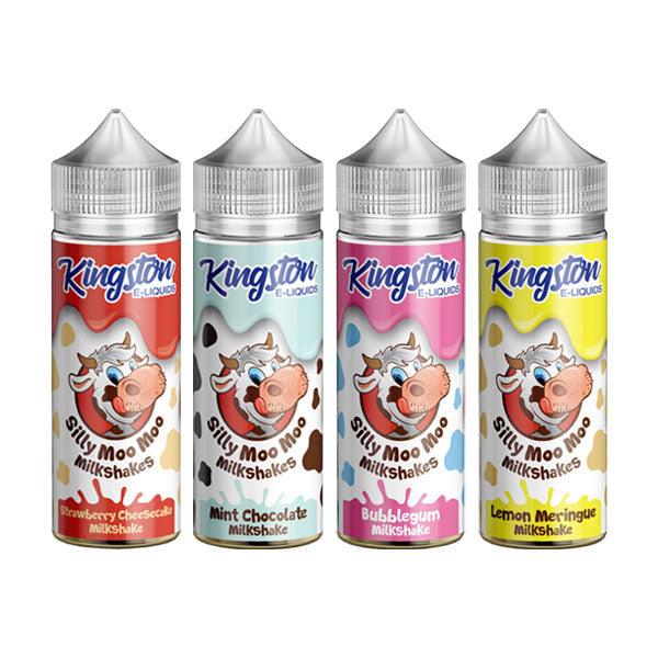 Kingston Silly Moo Moo Milkshakes 120ml Shortfill 0mg (70VG/30PG) - Online Vape Shop