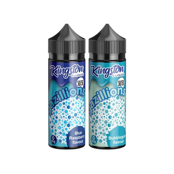 Kingston Gazillions 120ml Shortfill 0mg (50VG/50PG) - Online Vape Shop