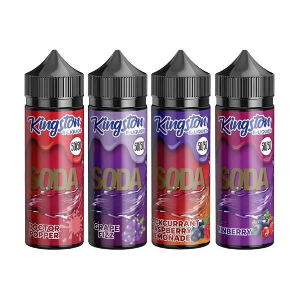 Kingston Soda 120ml Shortfill 0mg (50VG/50PG) - Online Vape Shop