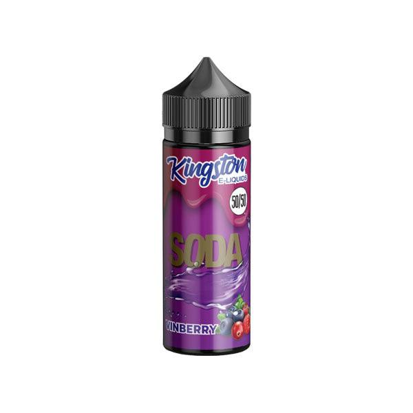 Kingston Soda 120ml Shortfill 0mg (50VG/50PG) - Online Vape Shop