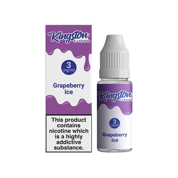 E-liquides Kingston 3mg 10ml (50VG/50PG)