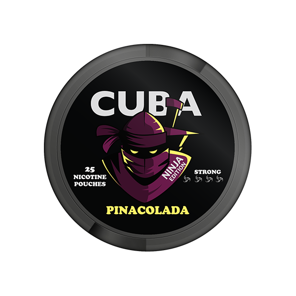 Sachets de nicotine CUBA Ninja 30 mg - 25 sachets