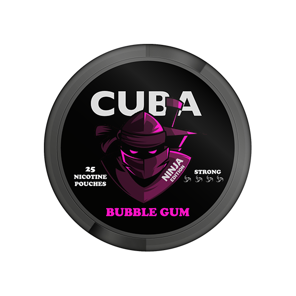 Sachets de nicotine CUBA Ninja 30 mg - 25 sachets
