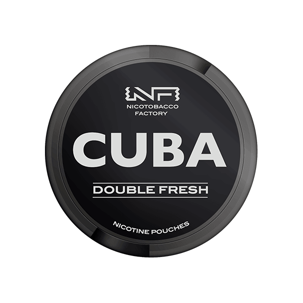 43mg CUBA Black Nicotine Pouches - 25 Pouches - Online Vape Shop