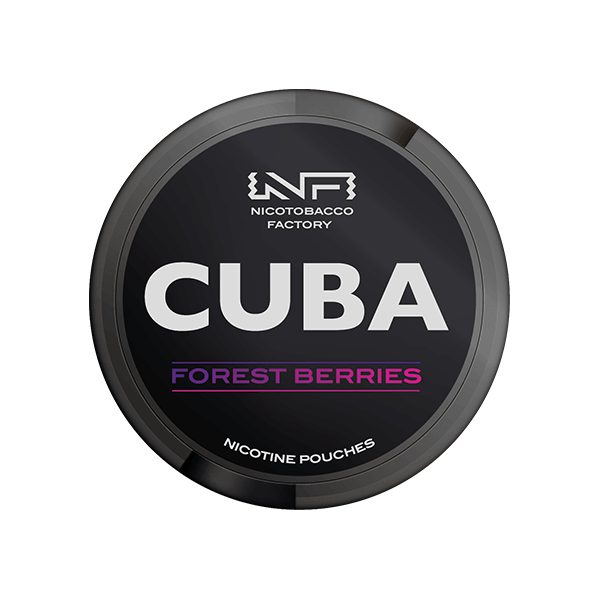 43mg CUBA Black Nicotine Pouches - 25 Pouches - Online Vape Shop