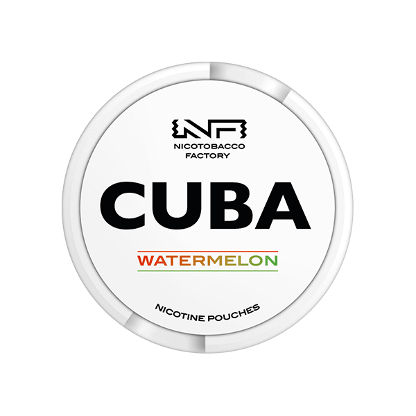 16mg CUBA White Nicotine Pouches - 25 Pouches - Online Vape Shop