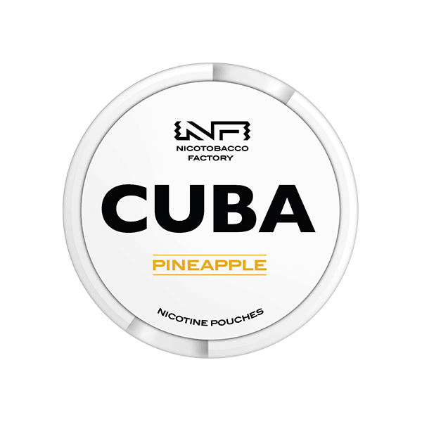 16mg CUBA White Nicotine Pouches - 25 Pouches - Online Vape Shop