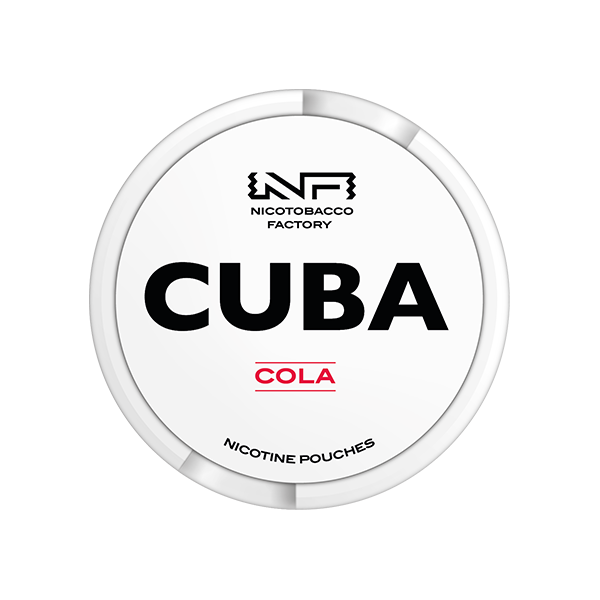 Sachets de nicotine blanche CUBA 16 mg - 25 sachets