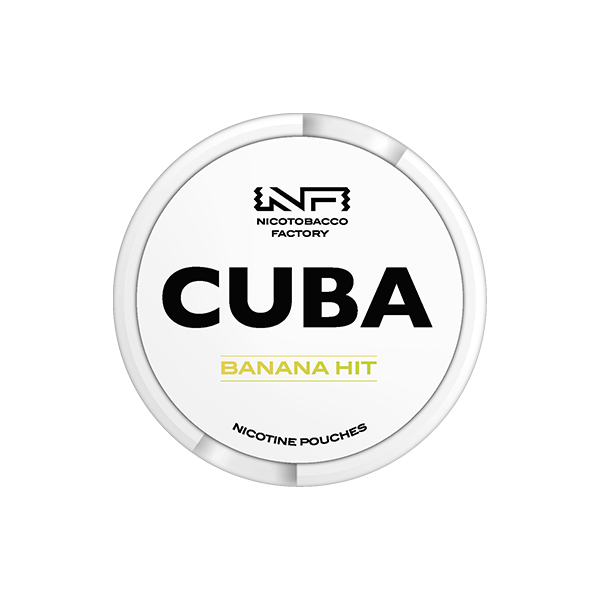 Sachets de nicotine blanche CUBA 16 mg - 25 sachets