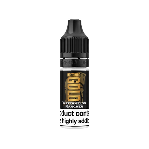 Britannia Gold 12mg 10ml E-Liquides (40VG/60PG)