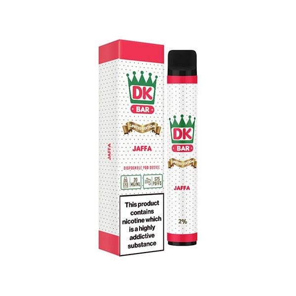 20mg DK Bar Disposable Vape Device 575 Puffs - Online Vape Shop