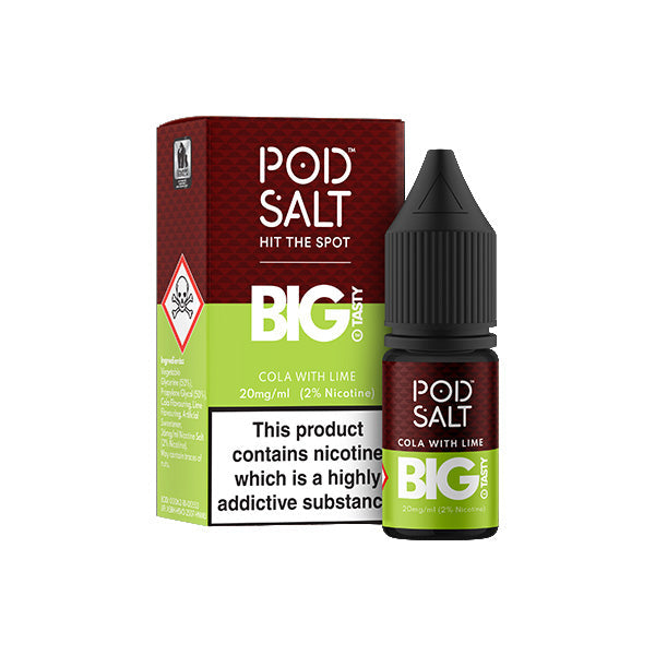 20mg Pod Salt Fusions 10ml Sel de Nic (50VG/50PG)