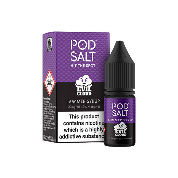 20mg Pod Salt Fusions 10ml Sel de Nic (50VG/50PG)