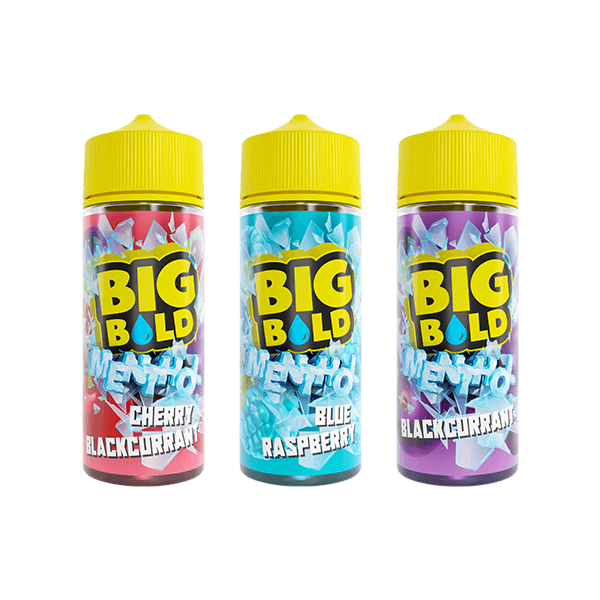 0mg Big Bold Menthol Series 100ml E-liquid (70VG/30PG) - Online Vape Shop