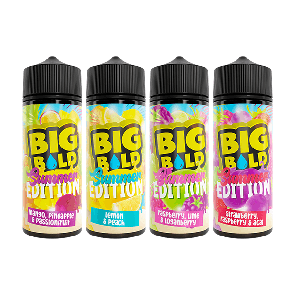 0mg Big Bold Summer Vibes Series 100ml E-liquid (70VG/30PG) - Online Vape Shop