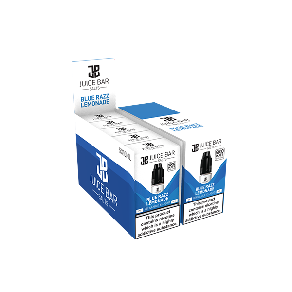 10 mg de sels de barre de jus 10 ml de sels de nicotine - paquet de 5 (50VG/50PG)
