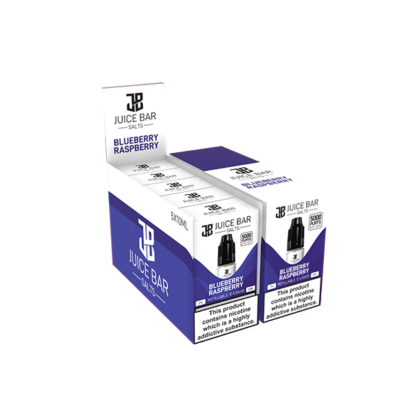 10 mg de sels de barre de jus 10 ml de sels de nicotine - paquet de 5 (50VG/50PG)